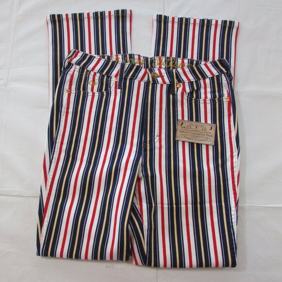 Wrangler Lainey Wilson Women's 28x32 Patriotic Stripe Jeans Star Spangled 112368 - Picture 3 of 8